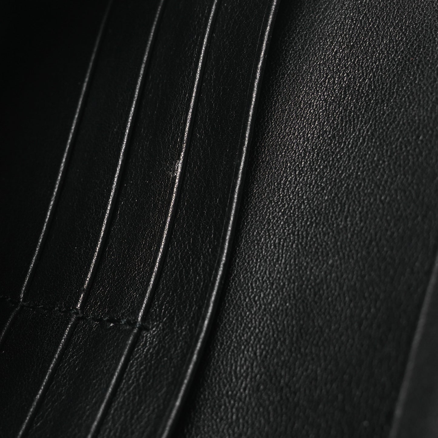 Soft Microguccissima Continental Wallet Black