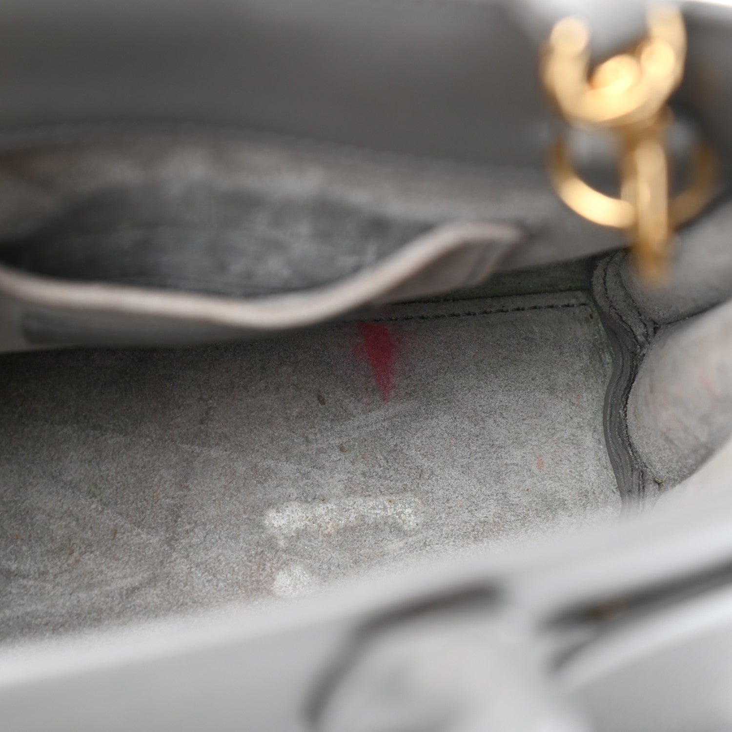 Saint Laurent Calfskin Nano Sac De Jour Fog 9 of 11