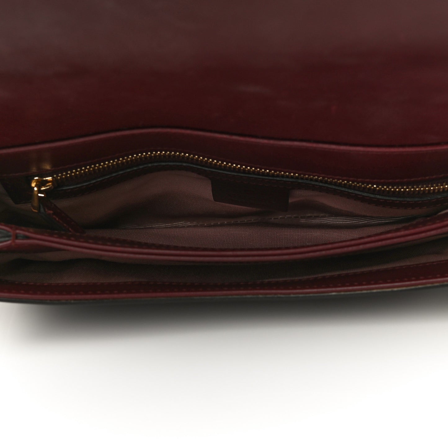 Vitello Palmellato Lux Small Arli Flap Shoulder Bag Vintage Bordeaux