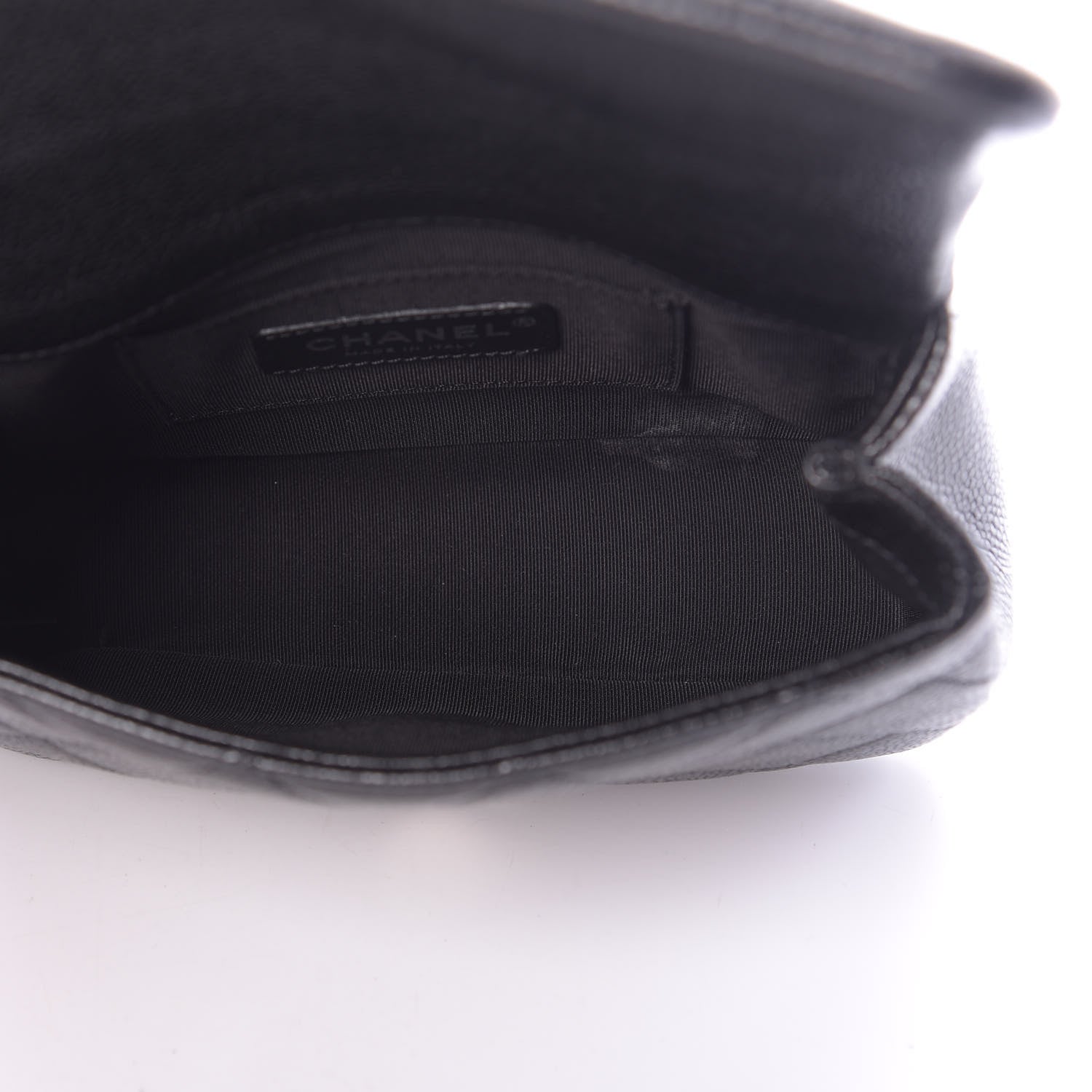 Chanel Caviar Quilted Incognito Mini Square Flap Black 5 of 11