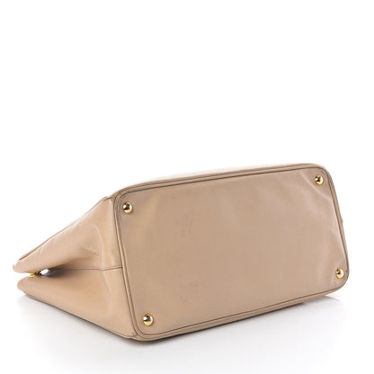 Prada Saffiano Lux Large Tote Sabbia 3 of 10