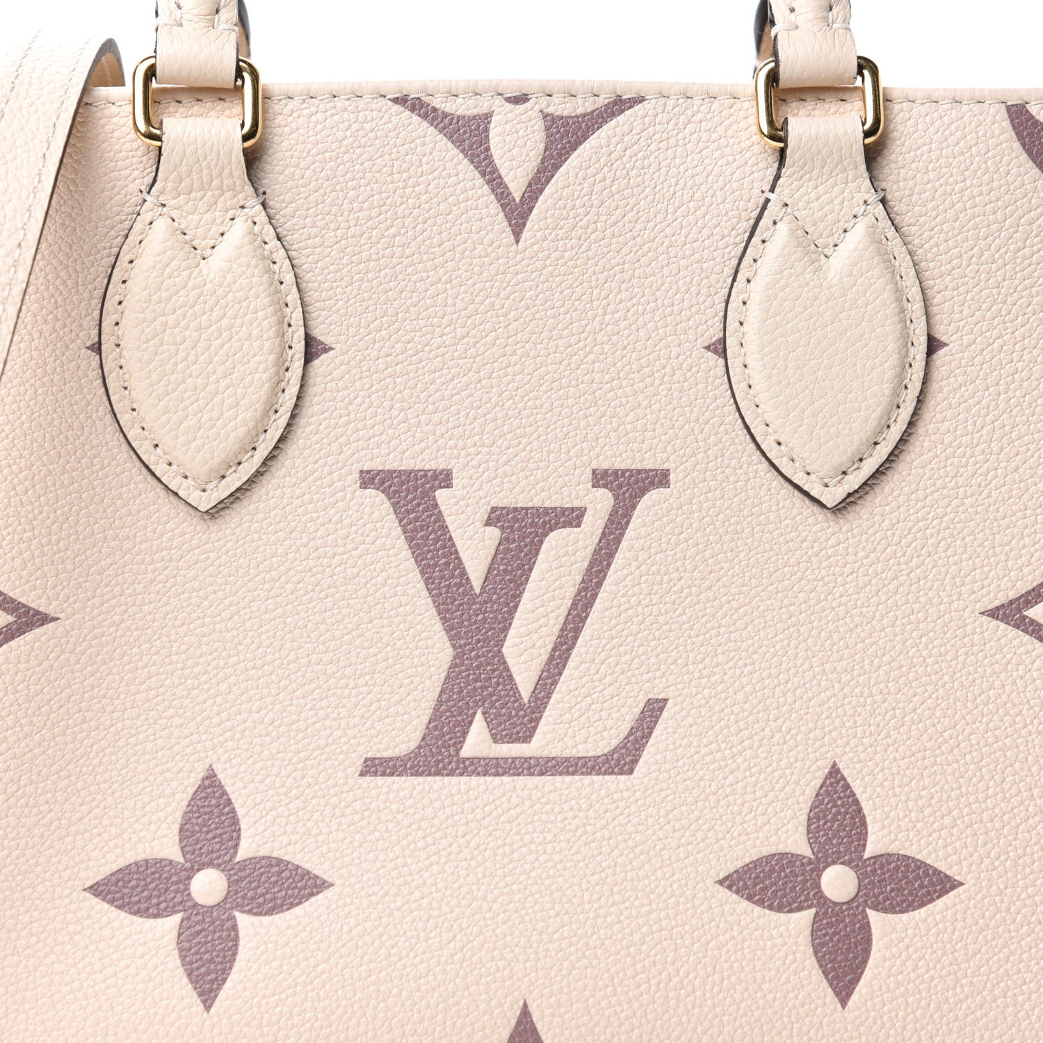 Louis Vuitton Empreinte Monogram Giant Onthego PM Creme Bois De Rose 10 of 10
