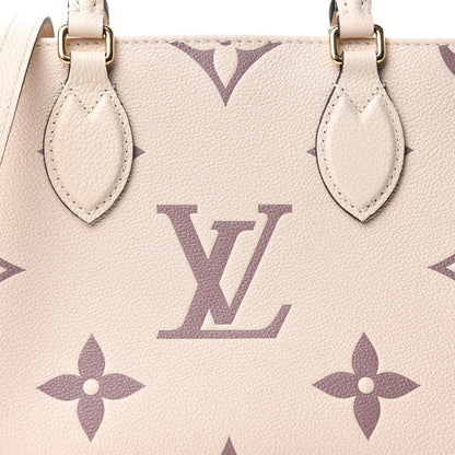 Louis Vuitton Empreinte Monogram Giant Onthego PM Creme Bois De Rose 10 of 10