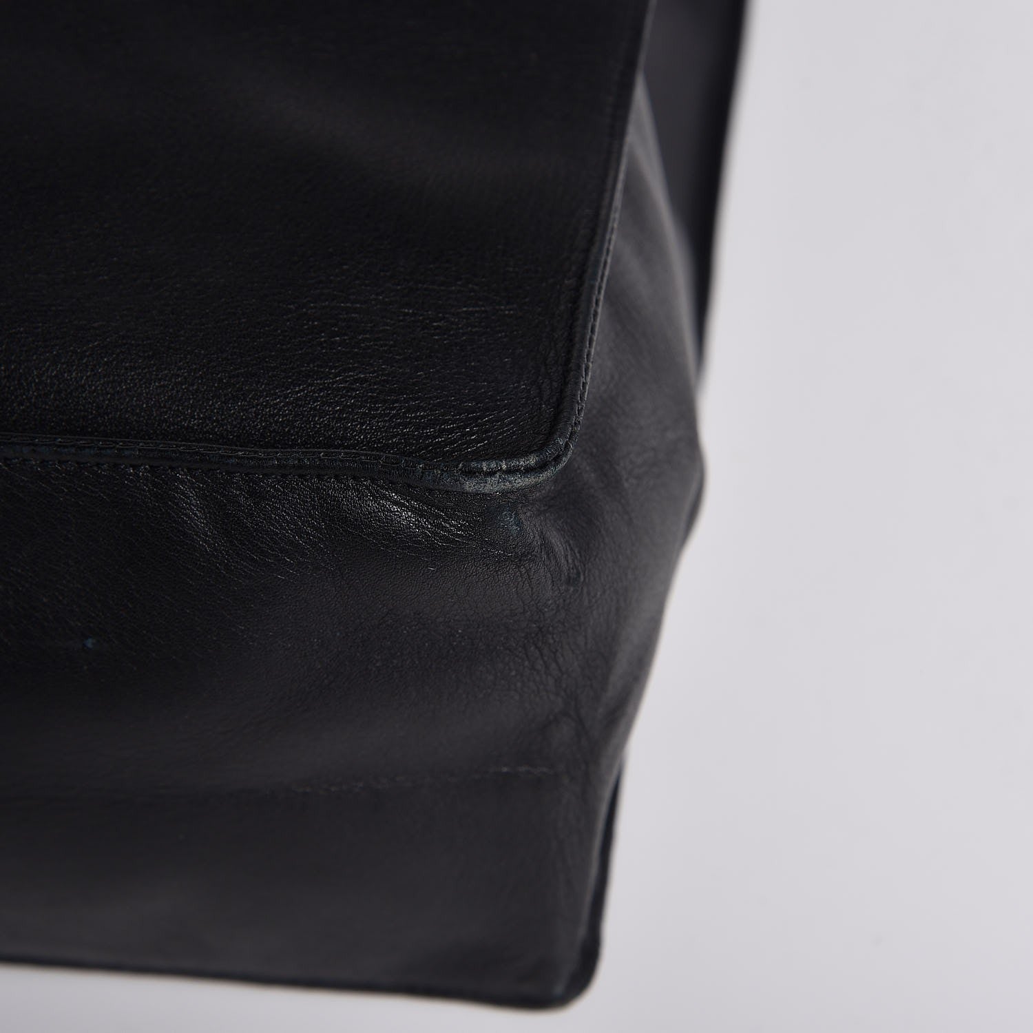 Chanel Lambskin CC Tote Black 10 of 12