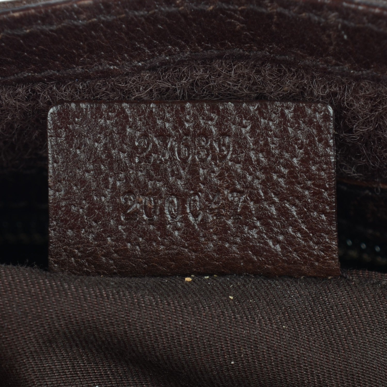 Gucci Monogram Flat Messenger Bag Dark Brown 7 of 7