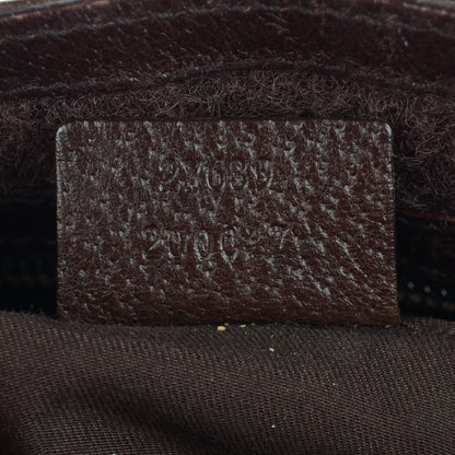 Gucci Monogram Flat Messenger Bag Dark Brown 7 of 7