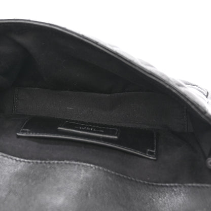 Saint Laurent Sheepskin Tri-Quilt Monogram Medium College Bag Black 5 of 11