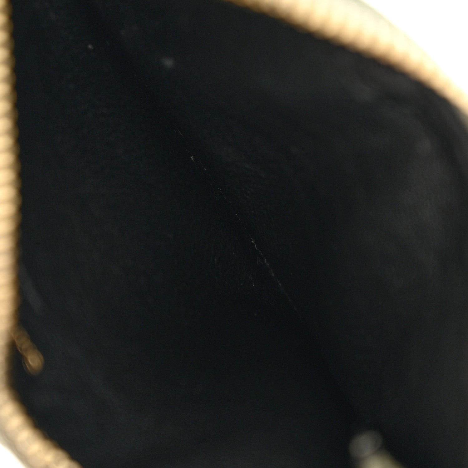 Saint Laurent Monogram Grain de Poudre 5 Fragments Zip Pouch Card Holder Light Sage 5 of 10