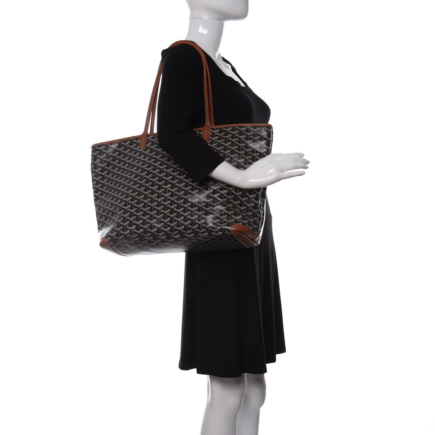 Goyardine Artois MM Black Gold