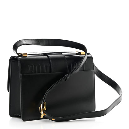 Christian Dior Smooth Calfskin 30 Montaigne Flap Bag Black 3 of 13