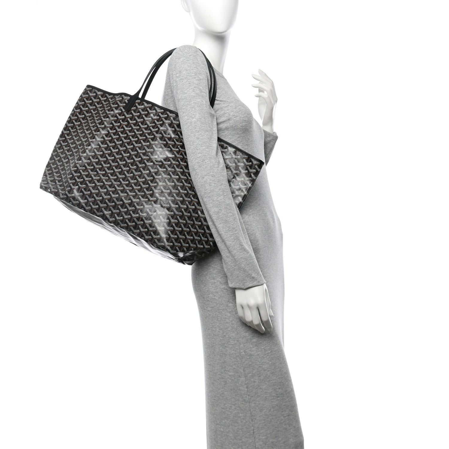 Goyard Goyardine Saint Louis GM Black 2 of 11