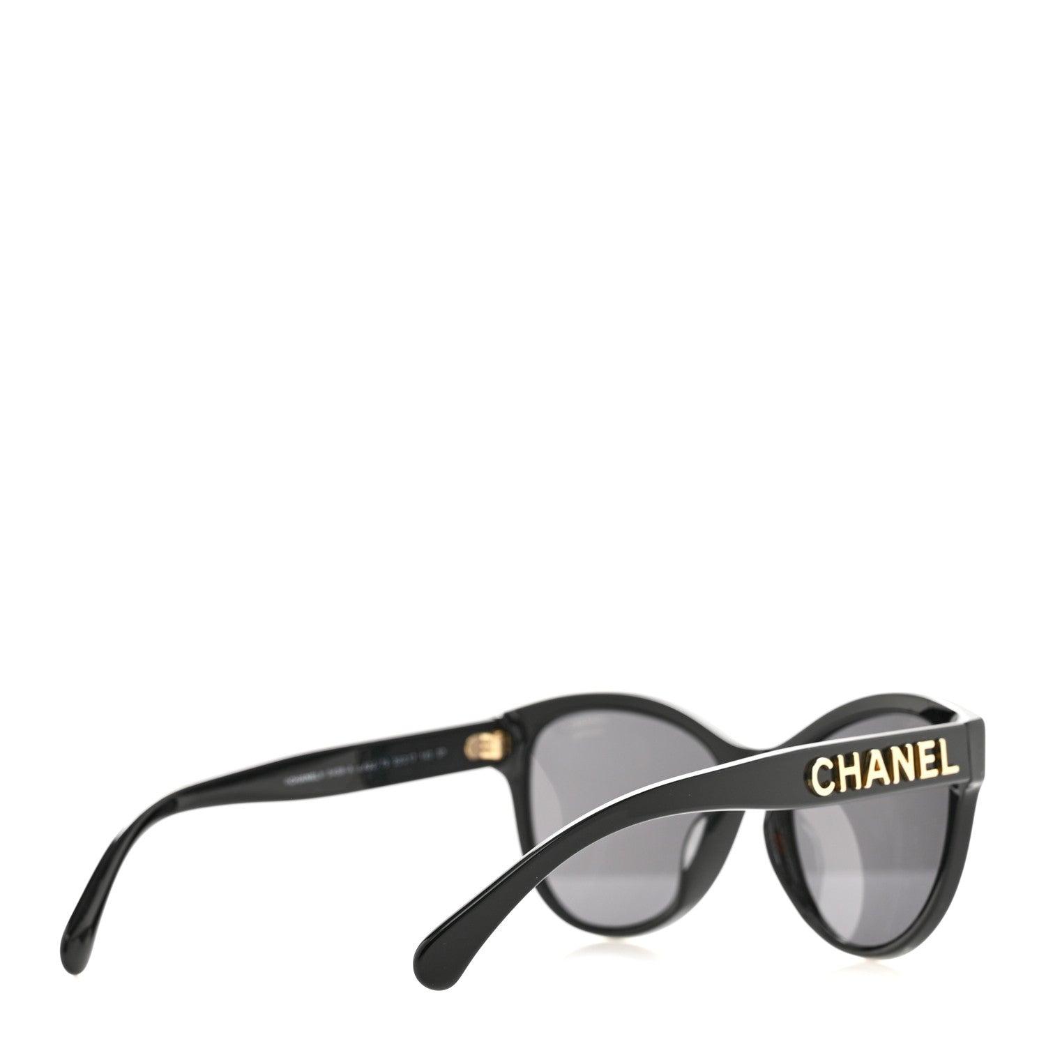 Chanel Acetate Pantos Logo Polarized Sunglasses 5458-A Black 4 of 7