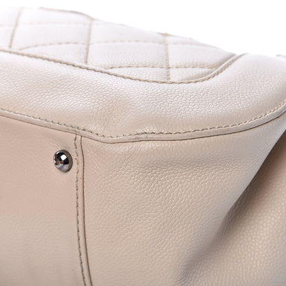 Chanel Caviar Quilted Mademoiselle Flap Bag Light Beige 10 of 21