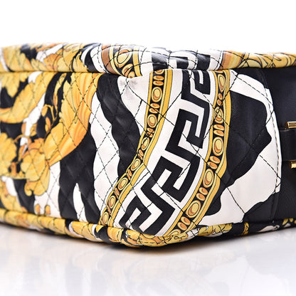 Versace Nappa Quilted Barocco Print Small Camera Bag Black 9 of 10