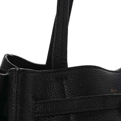 Celine Soft Grained Calfskin Medium Belt Cabas Phantom Black 14 of 14
