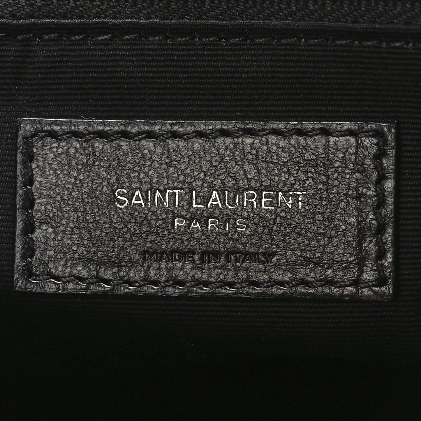 Crinkled Calfskin Matelasse Monogram Medium Niki Shopper Tote Black