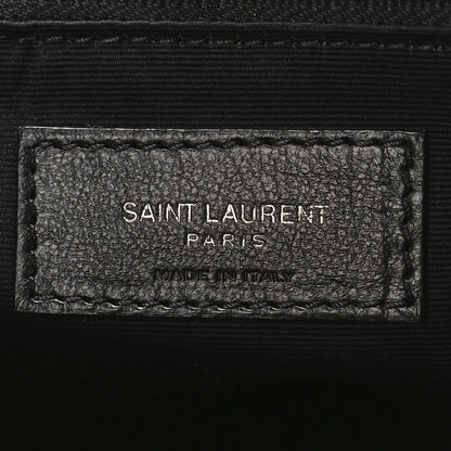 Saint Laurent Crinkled Calfskin Matelasse Monogram Medium Niki Shopper Tote Black 6 of 11