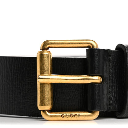 Gucci Shangai Calfskin Kingsnake 35mm Belt 100 40 Black Multicolor 6 of 9