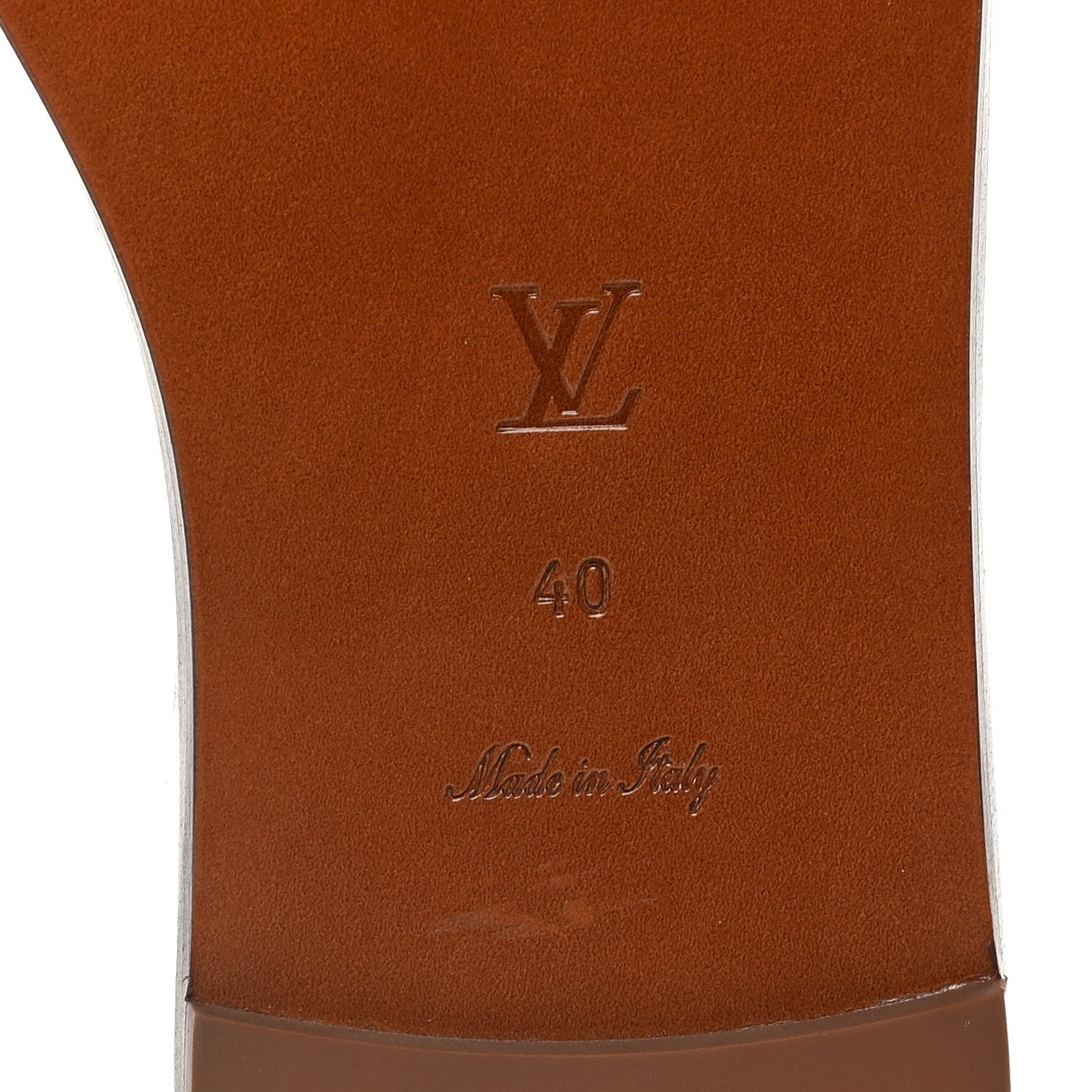 Louis Vuitton Monogram Lock It Flat Mules 40 Brown 7 of 12
