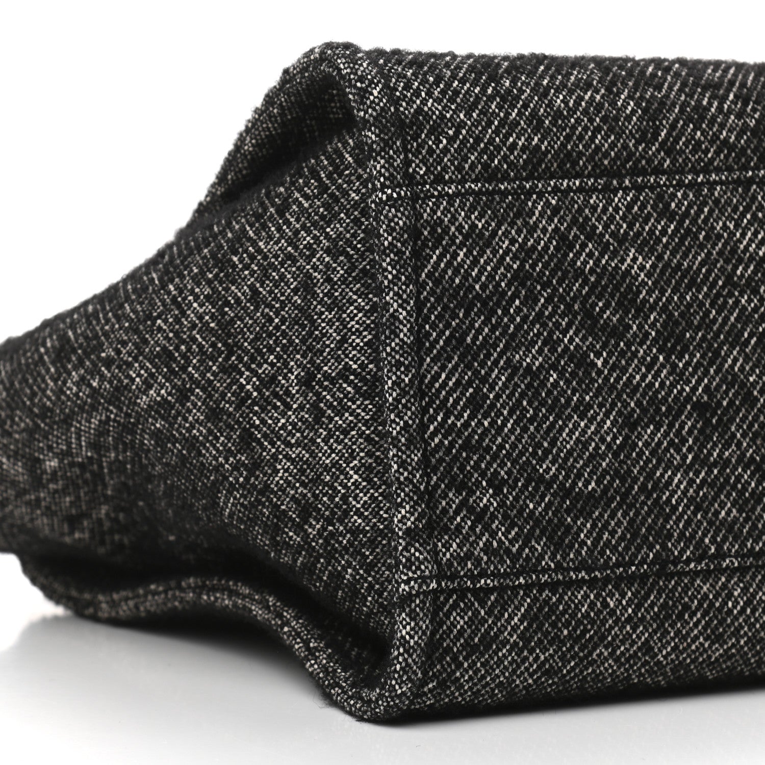 Chanel Mixed Fibers Calfskin Medium Deauville Tote Black 8 of 9