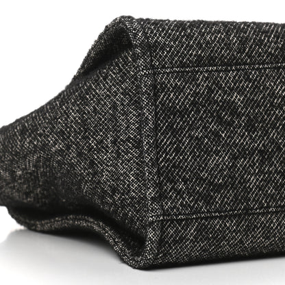 Chanel Mixed Fibers Calfskin Medium Deauville Tote Black 8 of 9