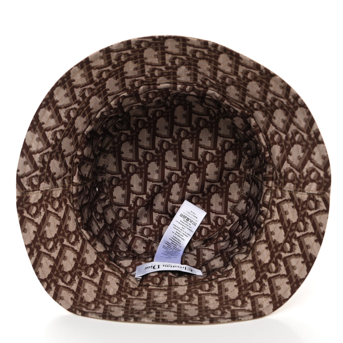 Oblique Reversible Teddy-D Brim Bucket Hat 57 Beige