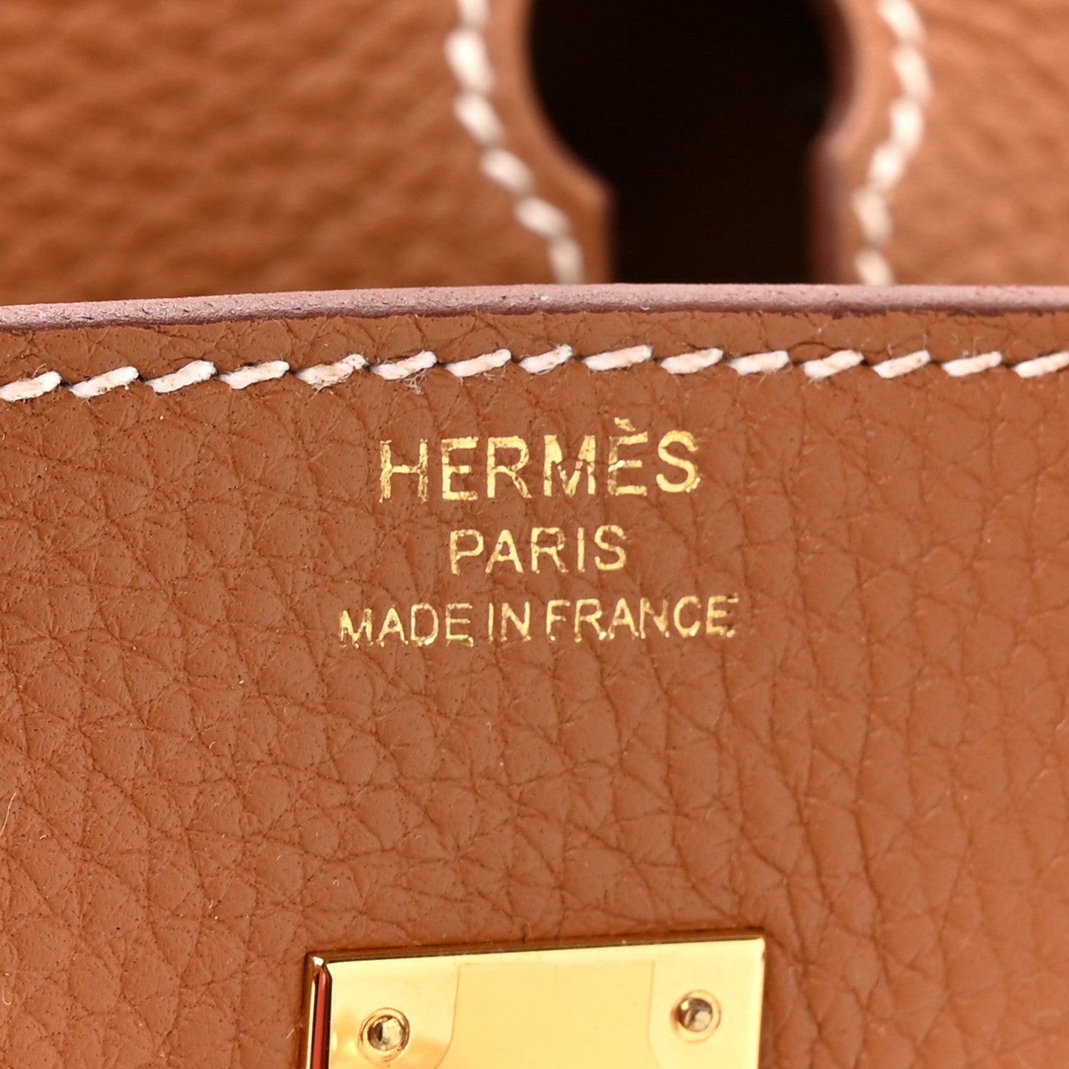 Hermes Togo Birkin 25 Gold 6 of 11
