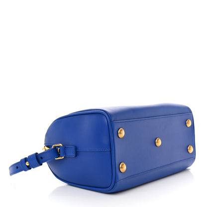 Saint Laurent Calfskin Classic Baby Duffle Blue 4 of 13