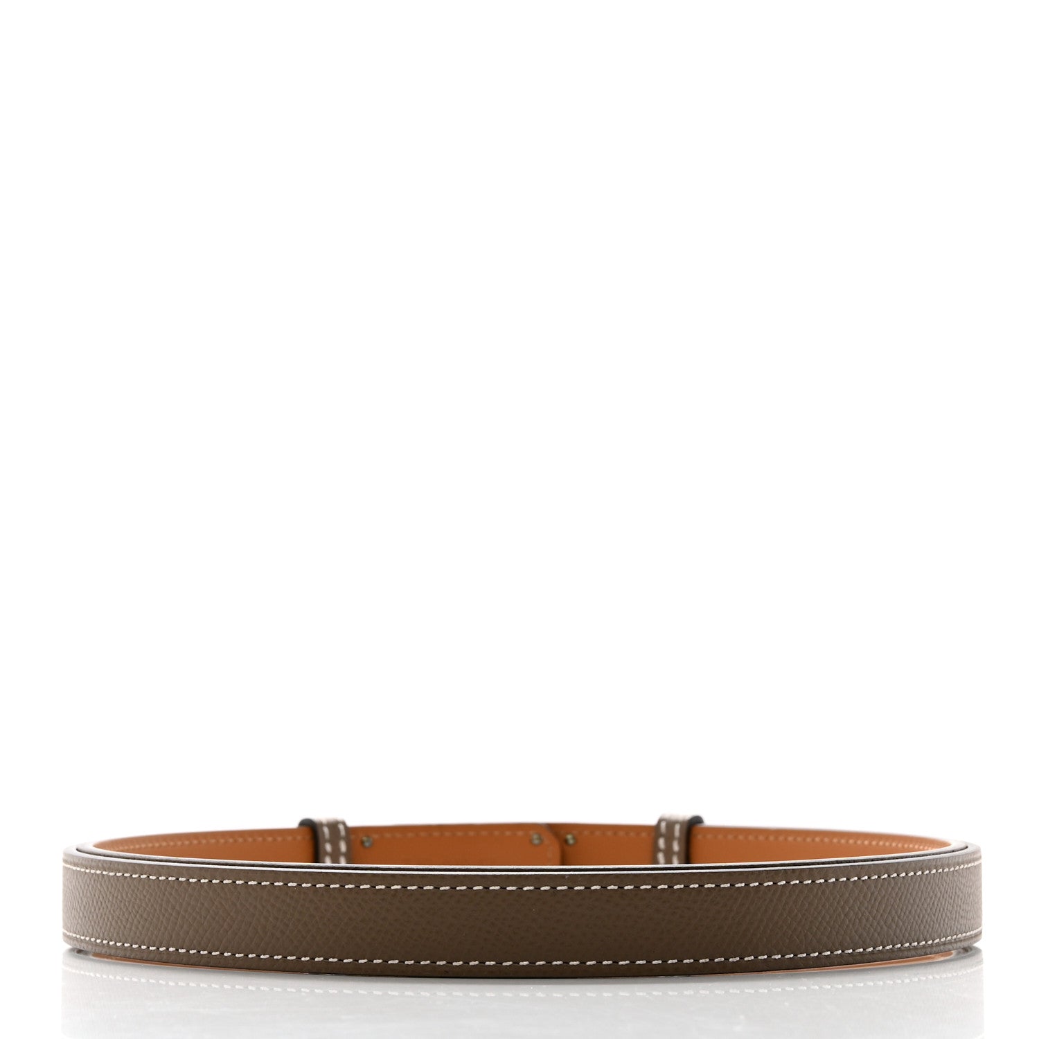 Hermes Epsom Kelly Belt Etoupe 2 of 4
