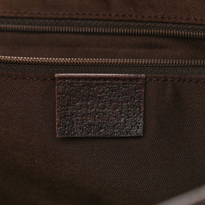 Gucci Monogram Web Tote Brown 6 of 14
