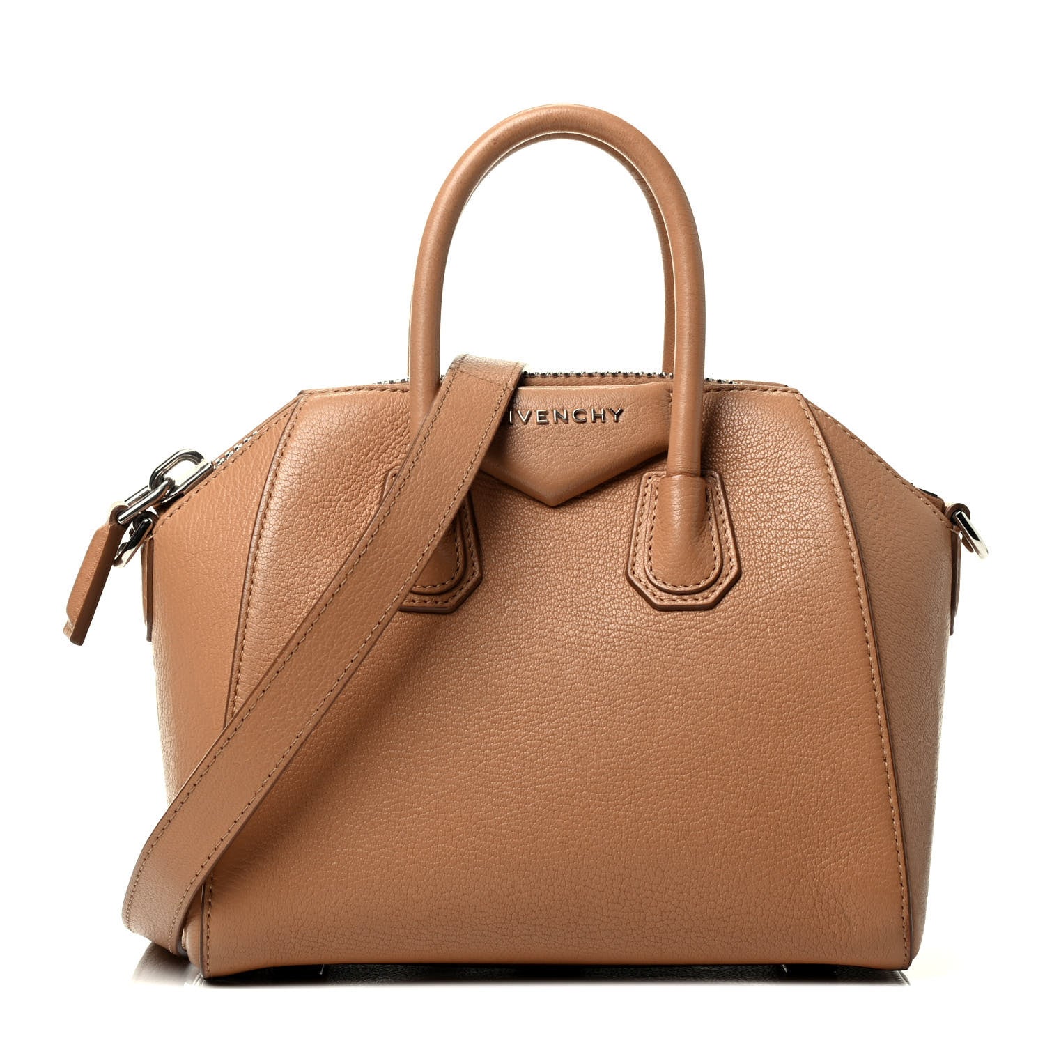 Givenchy Sugar Goatskin Mini Antigona Medium Beige 1 of 4
