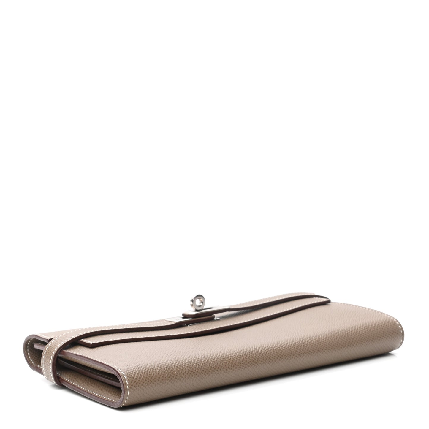 Epsom Kelly Longue Wallet Etoupe