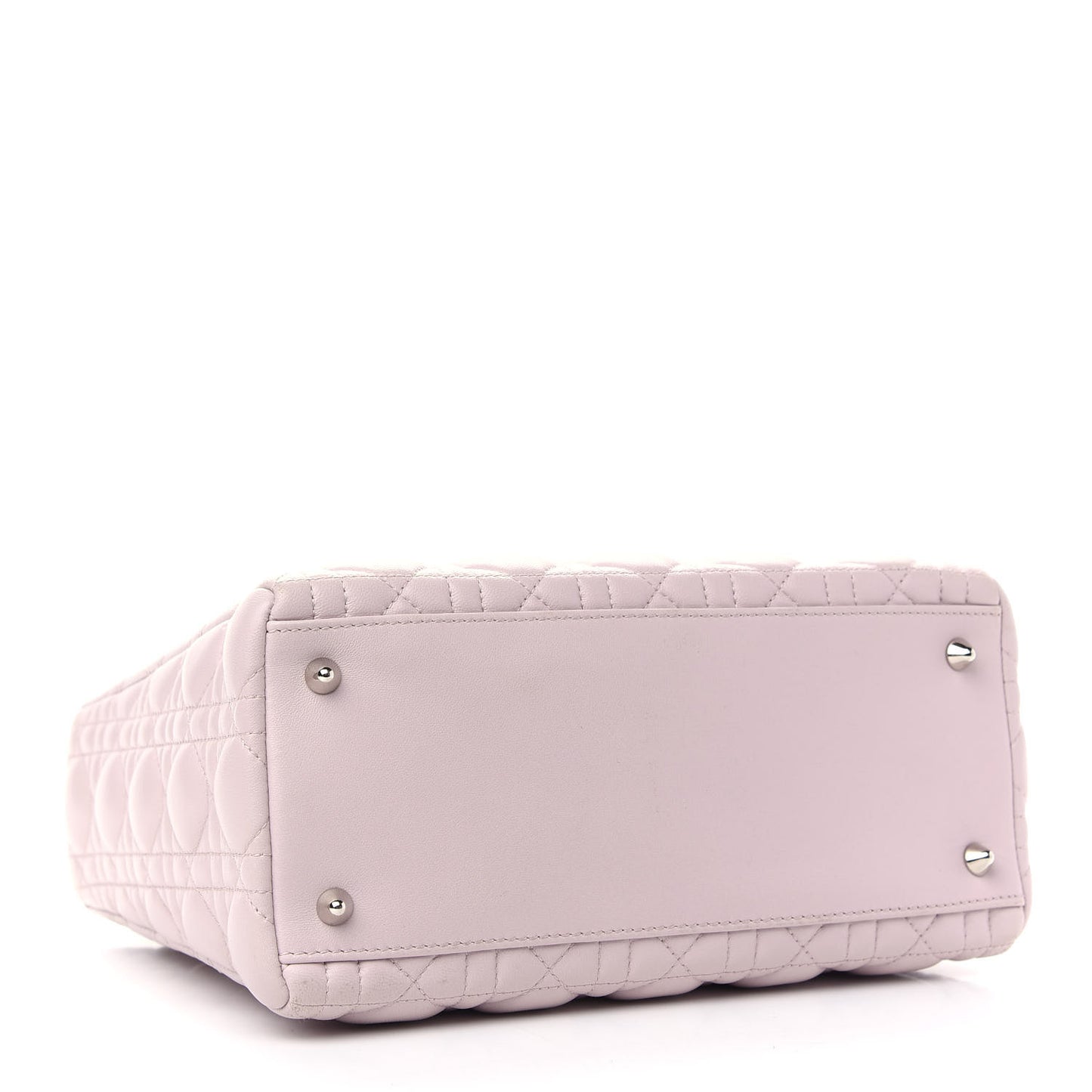 Lambskin Cannage Medium Lady Dior Light Pink
