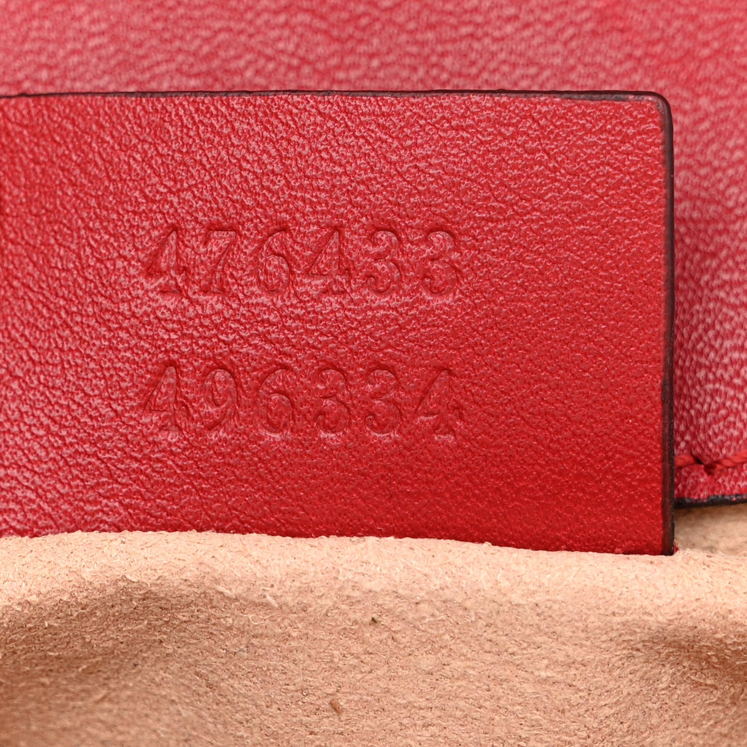 Gucci Calfskin Matelasse Super Mini GG Marmont Shoulder Bag Hibiscus Red 8 of 11