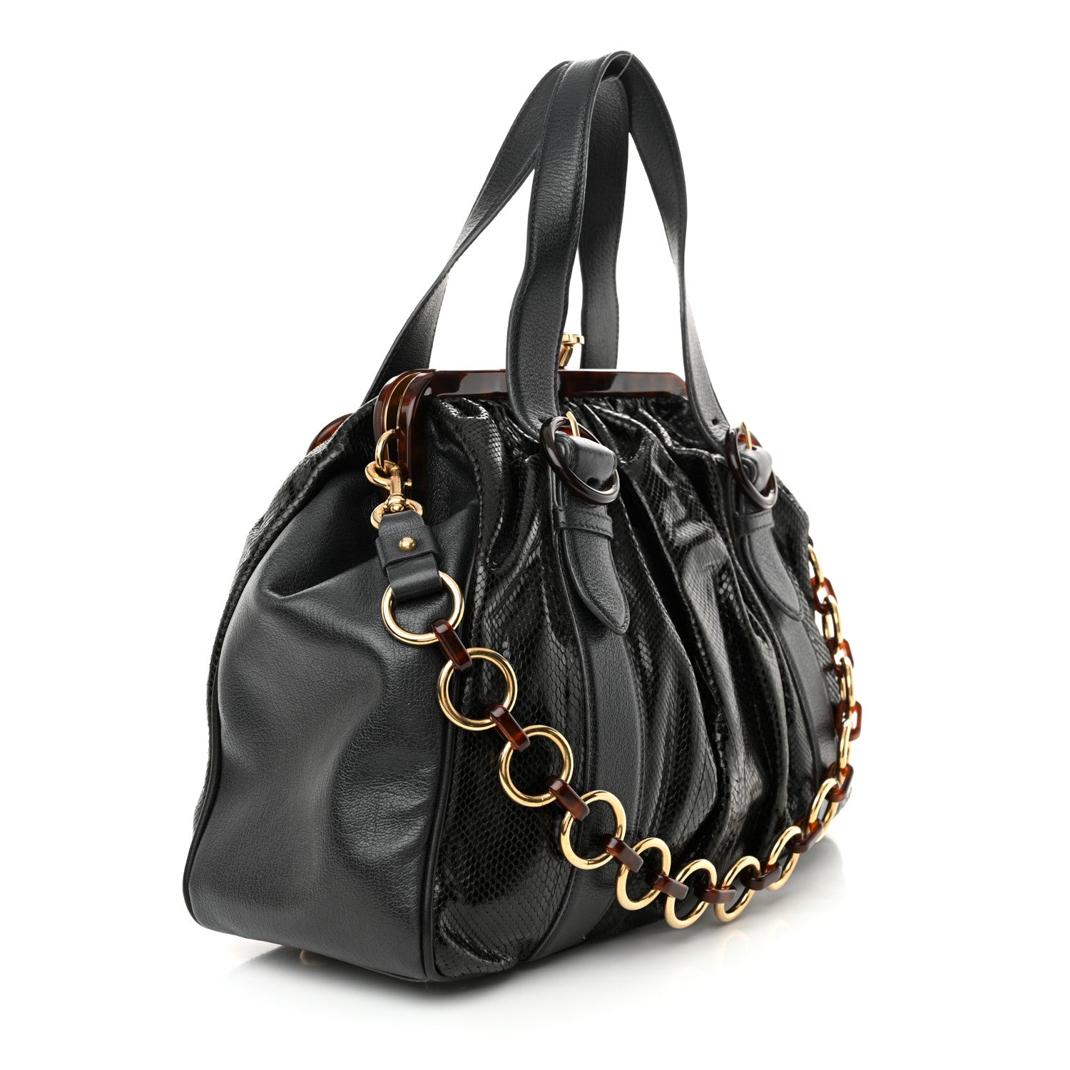 Marc Jacobs Snakeskin Calfskin Stam Smoke 2 of 10