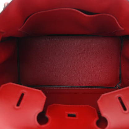 Hermes Box Birkin 35 Rouge H 5 of 14