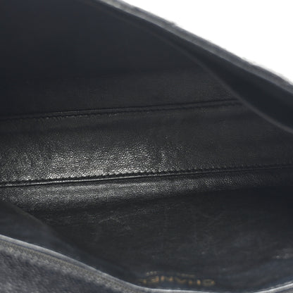 Chanel Caviar Quilted CC Clutch Black 5 of 7