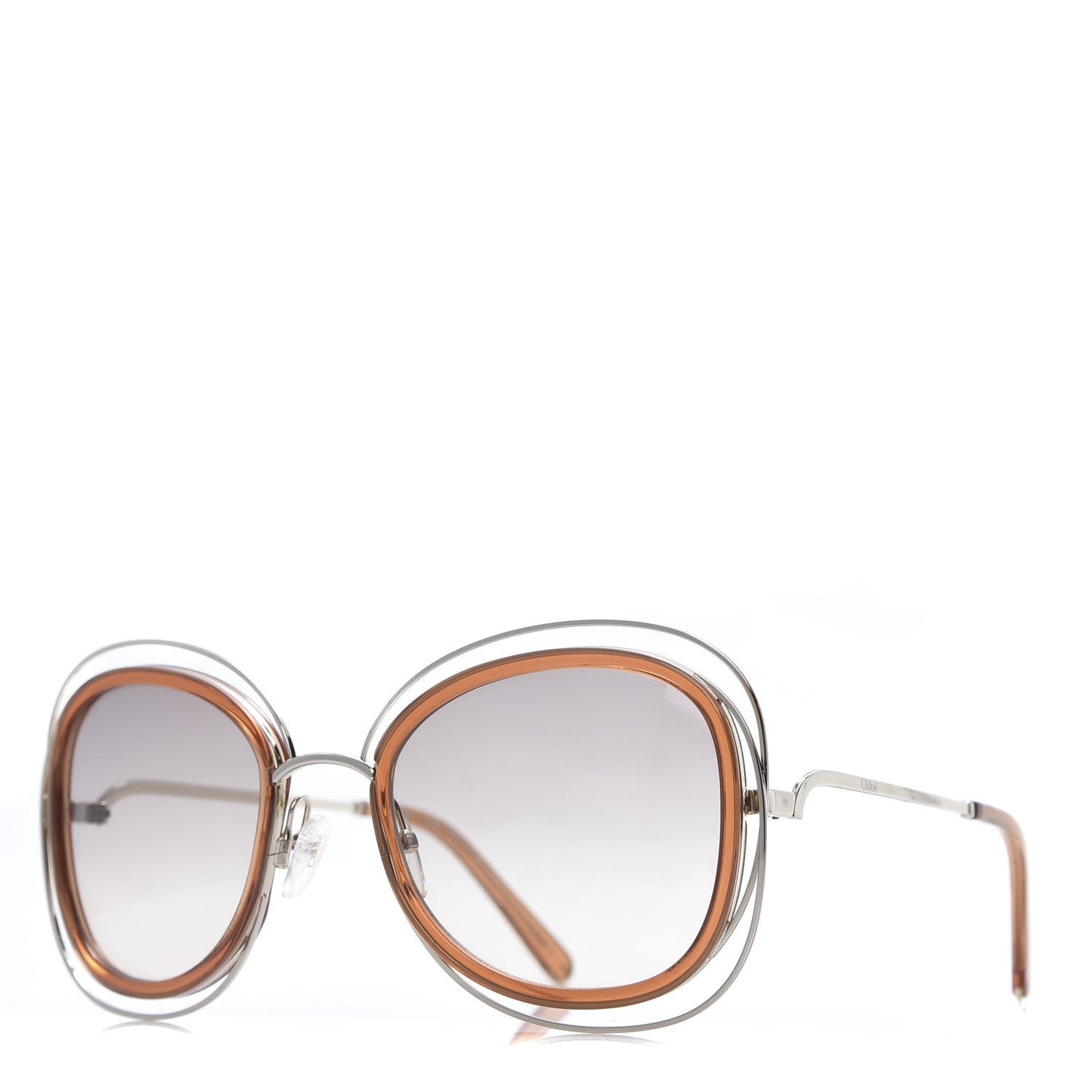 Oversized Carlina Sunglasses CE123S Gold Peach