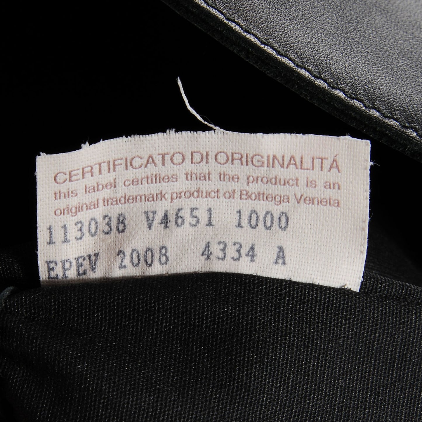 Nappa Intrecciato Shoulder Bag Nero Black
