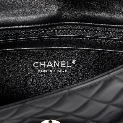 Chanel Lambskin Quilted Mini Rectangular Flap Black 6 of 8
