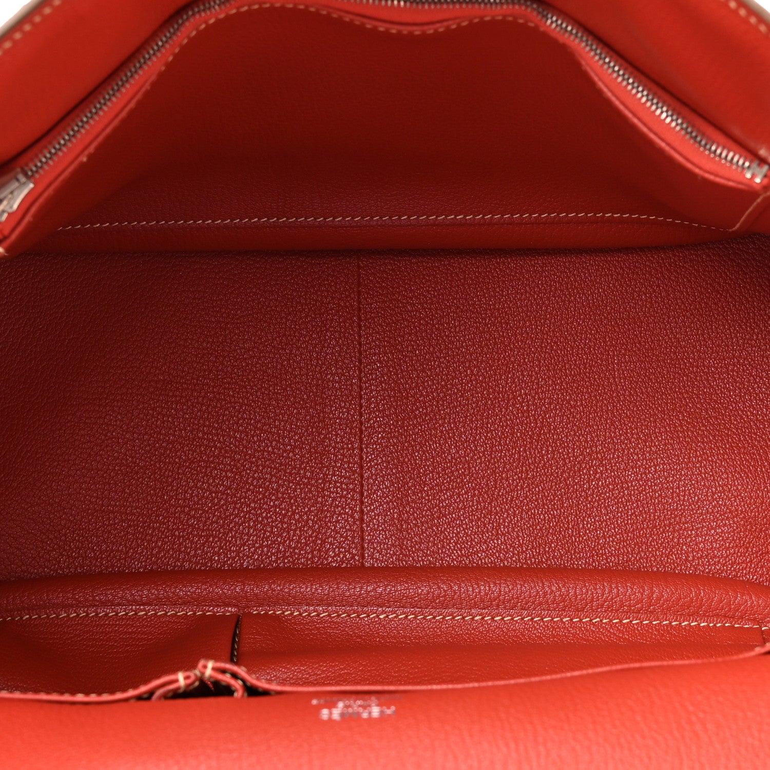 Hermes Taurillon Clemence Jypsiere 34 Sanguine 5 of 10
