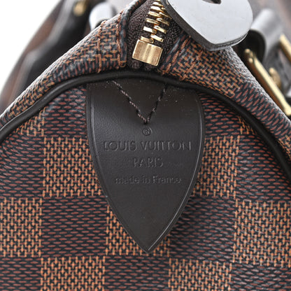 Louis Vuitton Damier Ebene Speedy 25 8 of 14