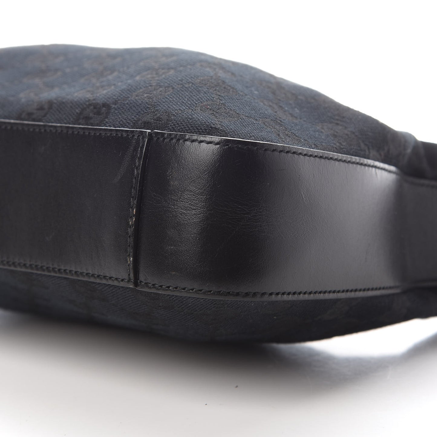 Monogram GG Clasp Hobo Black