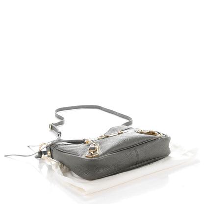 Balenciaga Chevre Gold Metallic Edge Hardware Hip Gris Acier 4 of 7