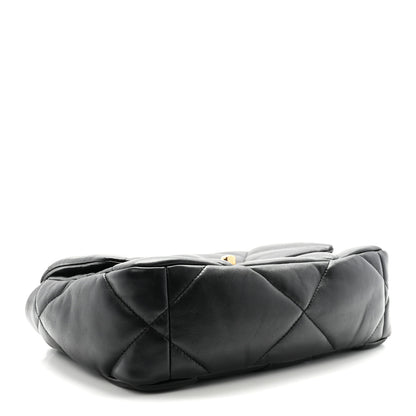Chanel Lambskin Quilted Medium Chanel 19 Flap Black 4 of 11