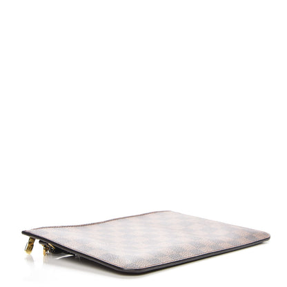Louis Vuitton Damier Ebene Neverfull MM GM Pochette 4 of 7