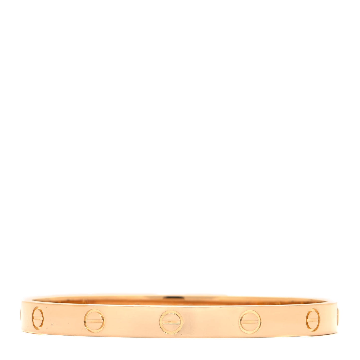 18K Yellow Gold LOVE Bracelet 17