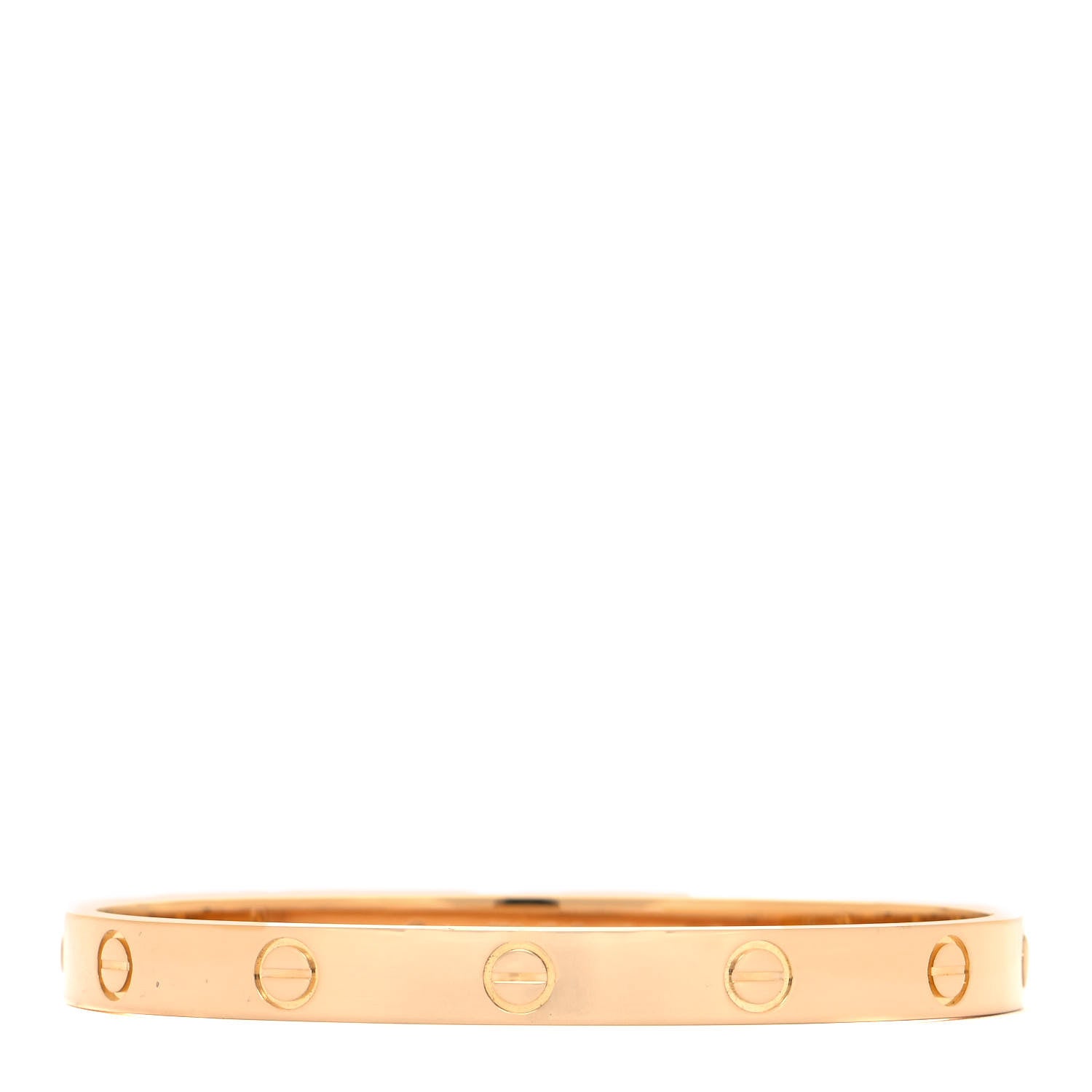 Cartier 18K Yellow Gold LOVE Bracelet 17 1 of 6