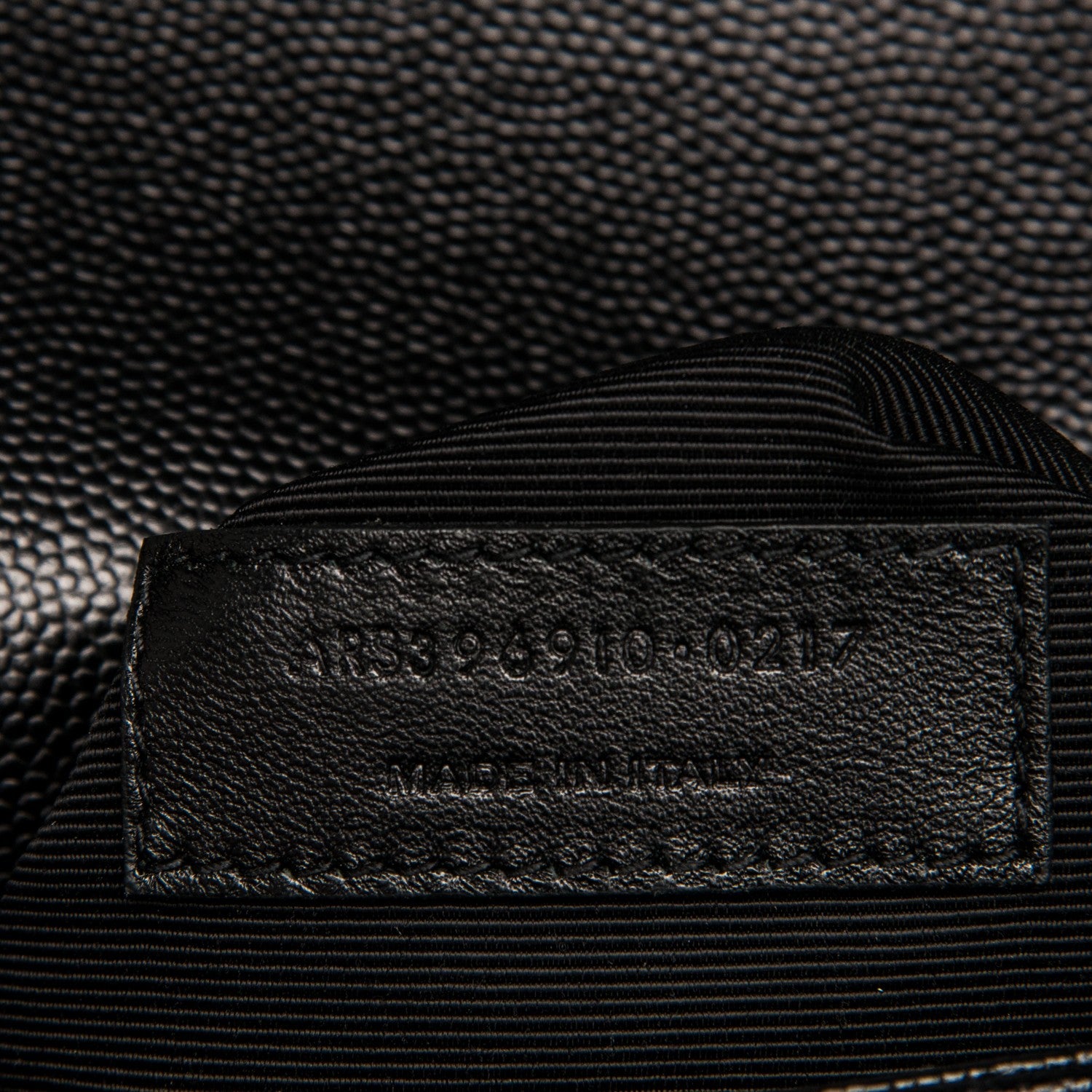 Saint Laurent Grain De Poudre Textured Mixed Matelasse Large Triquilt Monogram Satchel Black 8 of 8