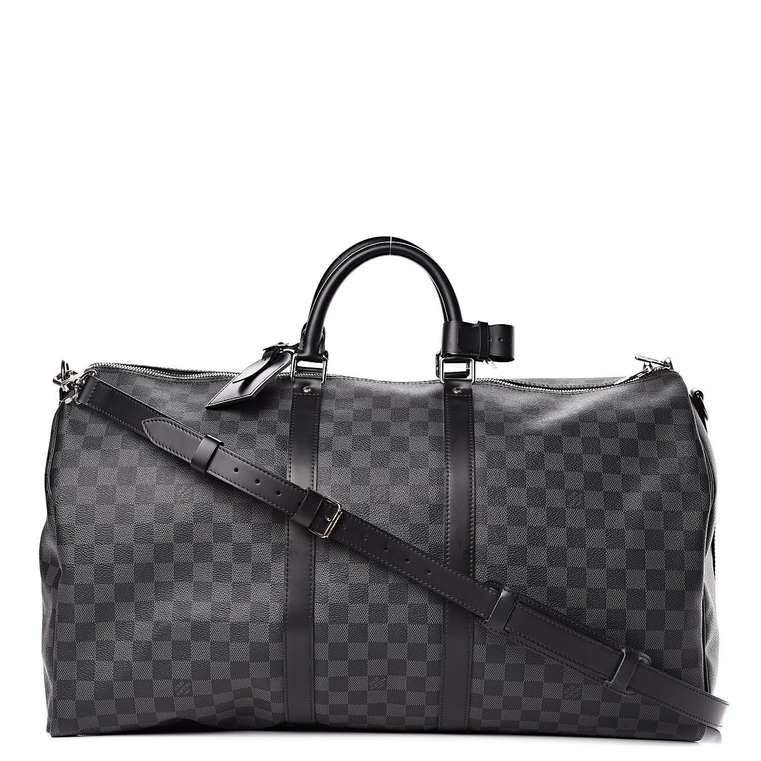 Louis Vuitton Damier Graphite Keepall Bandouliere 55 1 of 10
